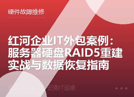 红河企业IT外包案例：服务器硬盘RAID5重建实战与数据恢复指南