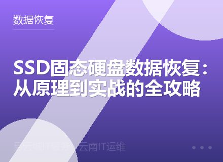 SSD固态硬盘数据恢复：从原理到实战的全攻略